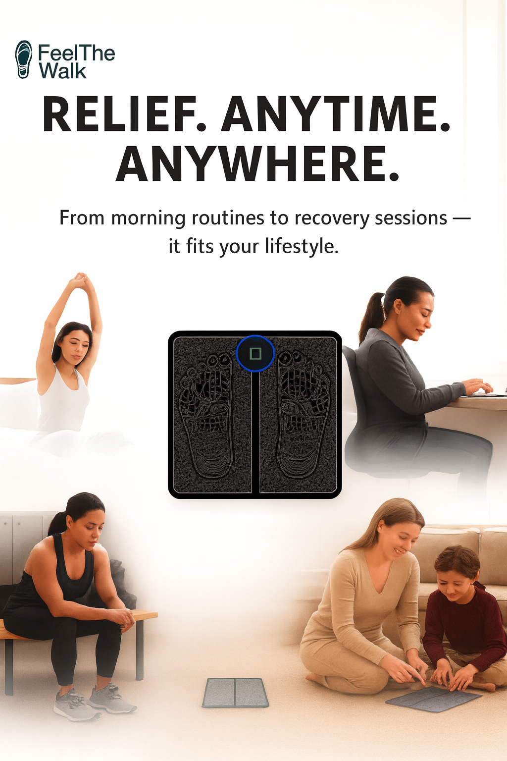 Electric Foot Massage Pad